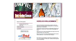 Desktop Screenshot of getraenke-simon.de